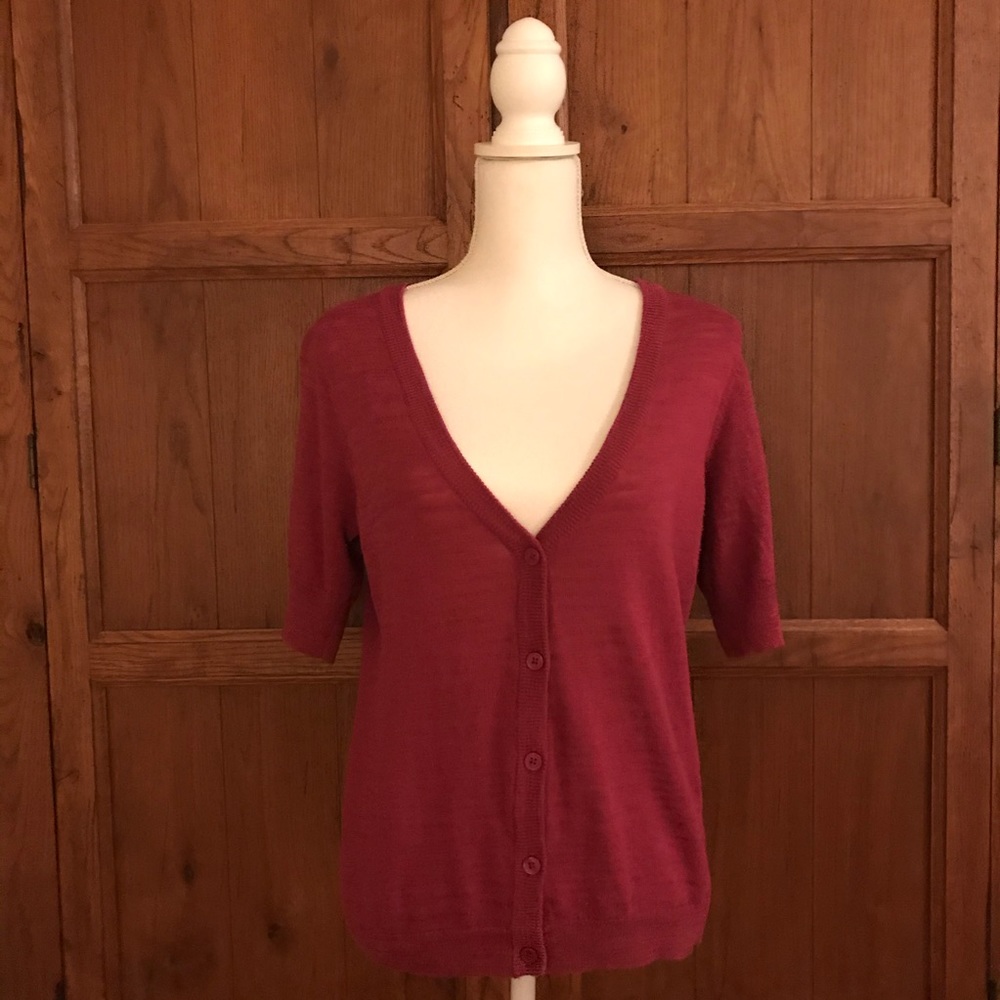 Croft & Barrow short sleeve cardigan